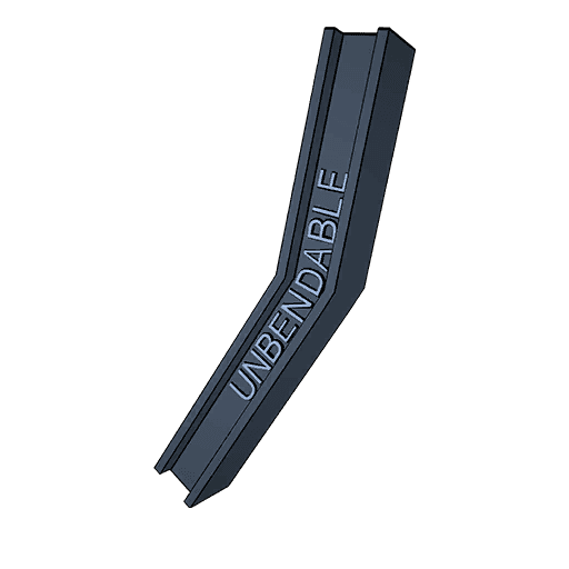 Unbendable Girder